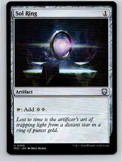 Magic the Gathering Sol Ring Modern Horizons 3 Commander MTG Free Shipping! - Image 1