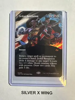 Jeskai Revelation Borderless x1, Magic the Gathering, Tarkir: Dragonstorm, NM - Image 1