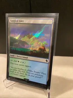 Tangled Islet (Surge Foil) Commander: Final Fantasy Foil - Image 1