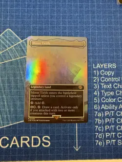 Minas Tirith (0420) (Borderless) Lord of the Rings: Tales of Middle-Earth Foil - Image 1