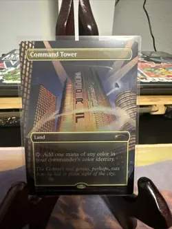 Command Tower (1989) (Rainbow Foil) Secret Lair Drop Foil - Image 1