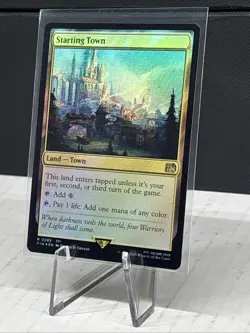 FOIL Starting Town #0289 MTG Final Fantasy English - Pack Fresh NM 🔥 - Image 2