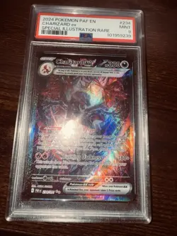 2024 POKEMON PAF EN CHARIZARD ex SPECIAL ILLUSTRATION RARE Psa 9 - Image 1