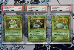 Bulbasaur Ivysaur Venusaur PSA10 Classic Collection Sequential Set 2023 Pokemon - Image 1