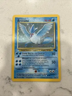 Articuno Fossil Vintage Pokemon Holo PSA 10 Contender - Image 1