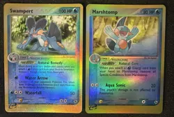 Swampert 23/109 Rare Reverse Ex Holo Ruby & Sapphire Base Pokemon Card NM +1 - Image 1