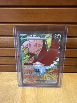 Pokemon TCG Ethan's Ho-Oh EX Ultra Rare Full Art, Destined Rivals 209/182 - Image 1