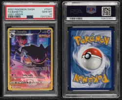 Full Art - Banette Pokemon Sword & Shield Lost Origin Trainer Gallery PSA 10 - Image 3