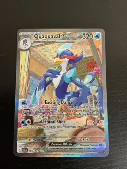 Quaquaval Ex 260/193 Pokemon TCG S&V Paldea Evolved Special Illustration Rare NM - Image 3