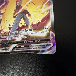 Pokemon TCG Lost Origin Trainer Gallery Pikachu VMAX TG17/TG30 Holo - Image 2