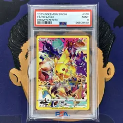 PSA 9 MINT 2023 Pokemon Crown Zenith PIKACHU #160 Full Art - Image 2