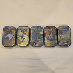 Galar Pal Mini Tins Sealed (Complete set of 5) Pokemon TCG - Image 1