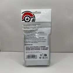 Great Wave Pikachu & Friends TCG 65 Sleeves Pokemon Center Exclusive SEALED! - Image 2