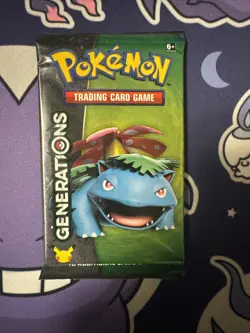 Pokemon TCG Factory Sealed Generations Booster Pack Venusaur Art - Image 1