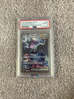 Pokemon WALKING WAKE ex 205/162 Special Illustration Rare Temporal Forces PSA 10 - Image 1