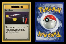 Item Finder 74/102 - MP - Base Set, WOTC Pokemon Vintage 1999 - Image 3