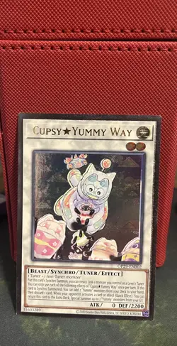 Yugioh OTS Tournament Pack 29 OP29-EN002 Cupsy Yummy Way Ultimate Rare NM - Image 1