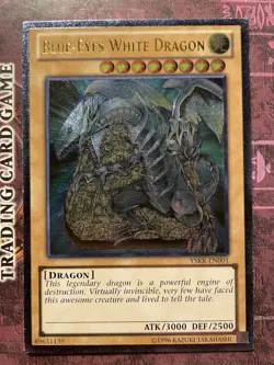 Blue-Eyes White Dragon - YSKR-EN001 - Ultimate Rare - Unlimited - LP - Image 1