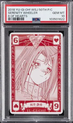 2018 6 OF HEARTS SERENITY WHEELER PSA 10 - Image 1
