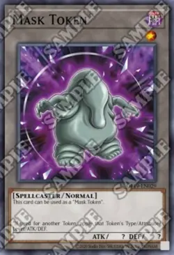 Mask Token - OP19-EN029 - Super Rare - Unlimited - Damaged - Image 1