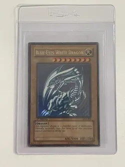 Blue-Eyes White Dragon SDK-001 1st Edition N.A. - LP - Holo Bleed 🩸 - Image 5