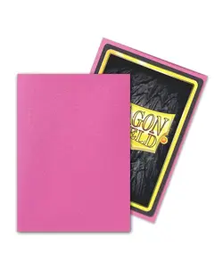 100 DRAGON SHIELD MATTE PINK DIAMOND STANDARD SIZE Card Sleeves deck protector - Image 3