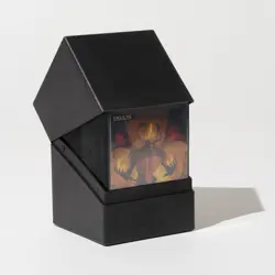 Ultimate Guard Boulder 100+ Black Return To Earth Deck Case New Card Box mtg ccg - Image 2