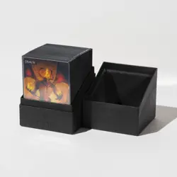 Ultimate Guard Boulder 100+ Black Return To Earth Deck Case New Card Box mtg ccg - Image 5