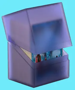 ULTIMATE GUARD BOULDER AMETHYST DECK CASE 80+ Standard Size Card Storage Box New - Image 3