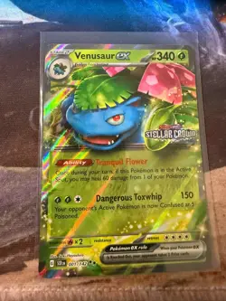 Venusaur ex (Stellar Crown Stamp) 001/142 Miscellaneous Cards & Products Holo - Image 1