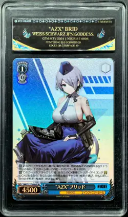 Weiss Schwarz Cards JPN. AZX Brid SR NIKKE 090S PCG 10 PRISTINE(SAME AS PSA 10) - Image 1