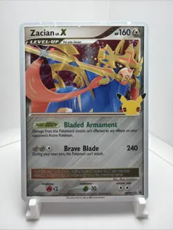 Zacian LV. X SWSH135 SWSH: Sword & Shield Promo Cards Holo - Image 1