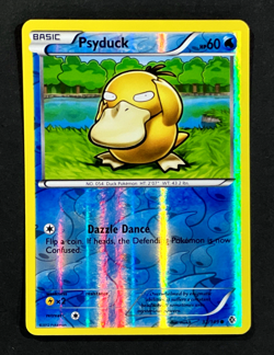2012 Pokemon PSYDUCK Boundaries Crossed REVERSE HOLO Black & White Card 32/149 - Image 2
