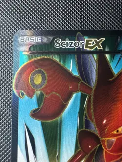 Scizor EX (Full Art) 119/122 Breakpoint Holo Near Mint Pokemon Card - Image 4