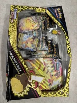 pokemon cards sealed, pokemon premium collection, crown zenith, pikachu vmax - Image 1