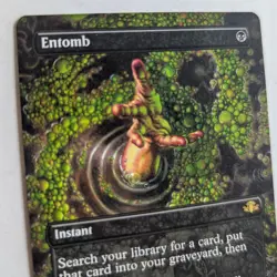 MTG 1x BORDERLESS Entomb 426 Dominaria Remastered Magic the Gathering Card x1 NM - Image 2