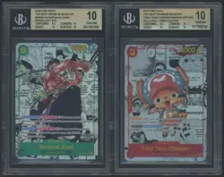 Lot (5) 2024 One Piece PRB The Best Manga Art BGS 10 Cards w/ Zoro Ace Tony Law - Image 4