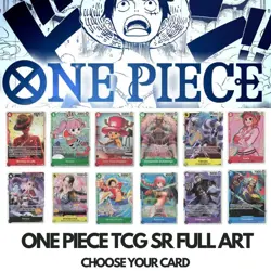ONE PIECE TCG SR FULL ART CHOOSE YOUR CARD - Image 1