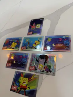 topps chrome spongebob Lot of 7 SONG SONGS cards - Image 2
