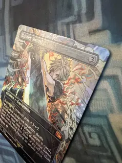 MTG Foil Borderless Buster Sword NM Unplayed Final Fantasy - Image 4