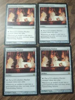 MTG Summoning Station Fifth Dawn 158/165 Regular Rare - Image 1