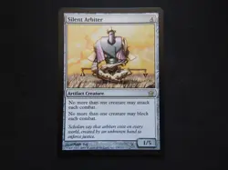 Silent Arbiter LP/MP [Fifth Dawn] Mtg Magic Free Tracking! - Image 1