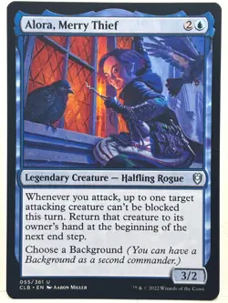 Alora, Merry Thief NM/M* Commander Baldur's Gate ENGLISH 055/361 mtg -UnltdCards - Image 1