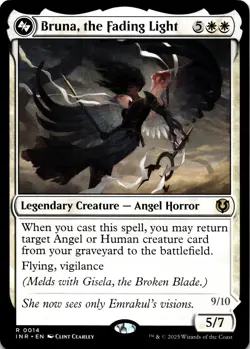 MTG Bruna, the Fading Light (14) | NM | Innistrad Remastered {INR} - Image 1