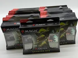 Lot of (12) Magic The Gathering MTG-M21-SK-EN Arena Starter Kit Display - Image 1