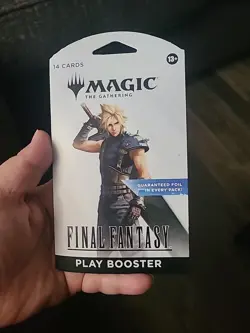 Magic the Gathering Final Fantasy Play Booster Pack Sleeved - Image 1