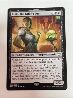 Mari, the Killing Quill Commander: Streets of New Capenna #89 Rare - Image 1