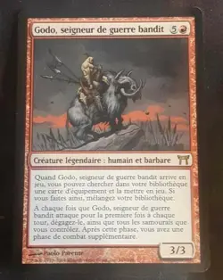 Godo, Seigneur Bandit - Godo, Bandit Warlord - Magic mtg - Good LP - Image 1