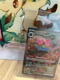 Pokemon TCG Venusaur EX Full Art Holo Card 198/165 Scarlet & Violet 151 Sir - Image 2