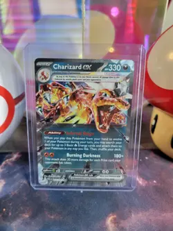 Charizard EX 54/91 Pokemon TCG S&V Paldean Fates Double Rare Holo NM - Image 1